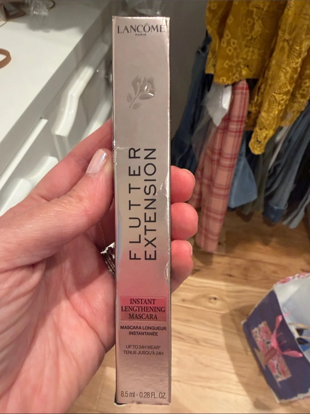 Lancôme Flutter Extension Instant Lengthening Mascara - Rose Gold Box